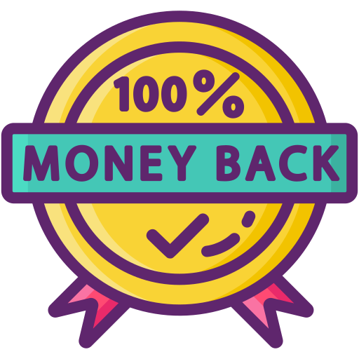 100% Money Back Guarantee