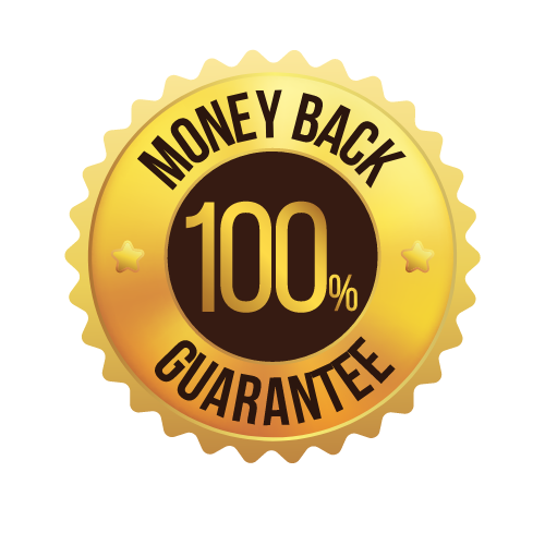 100% Money Back Guarantee