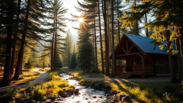 Secluded cabins near Killington, VT